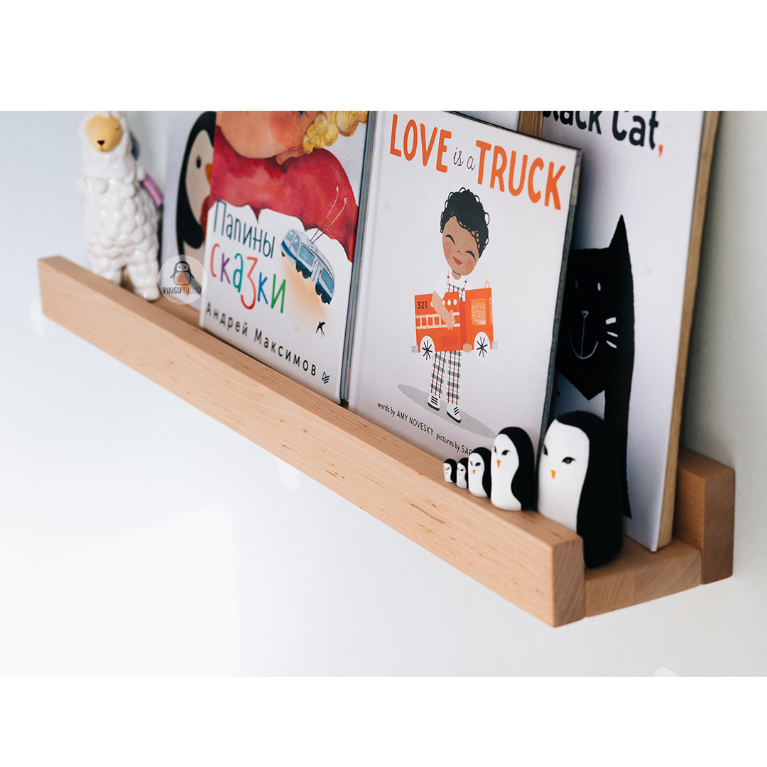 One Floating Nursery Book shelf, Floating Shelf, Picture Led Inspire