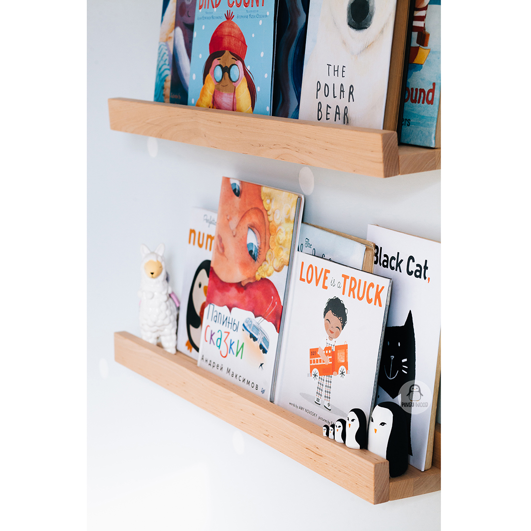 One Floating Nursery Book shelf, Floating Shelf, Picture Led Inspire