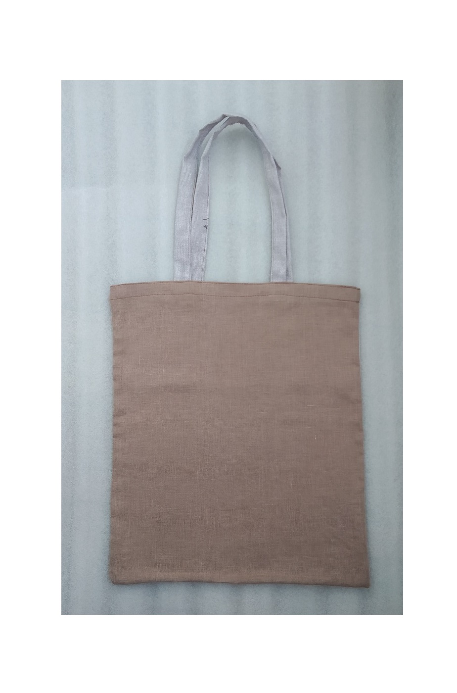 Strong reusable brown eco-friendly canvas tote bag with a fo - Inspire ...