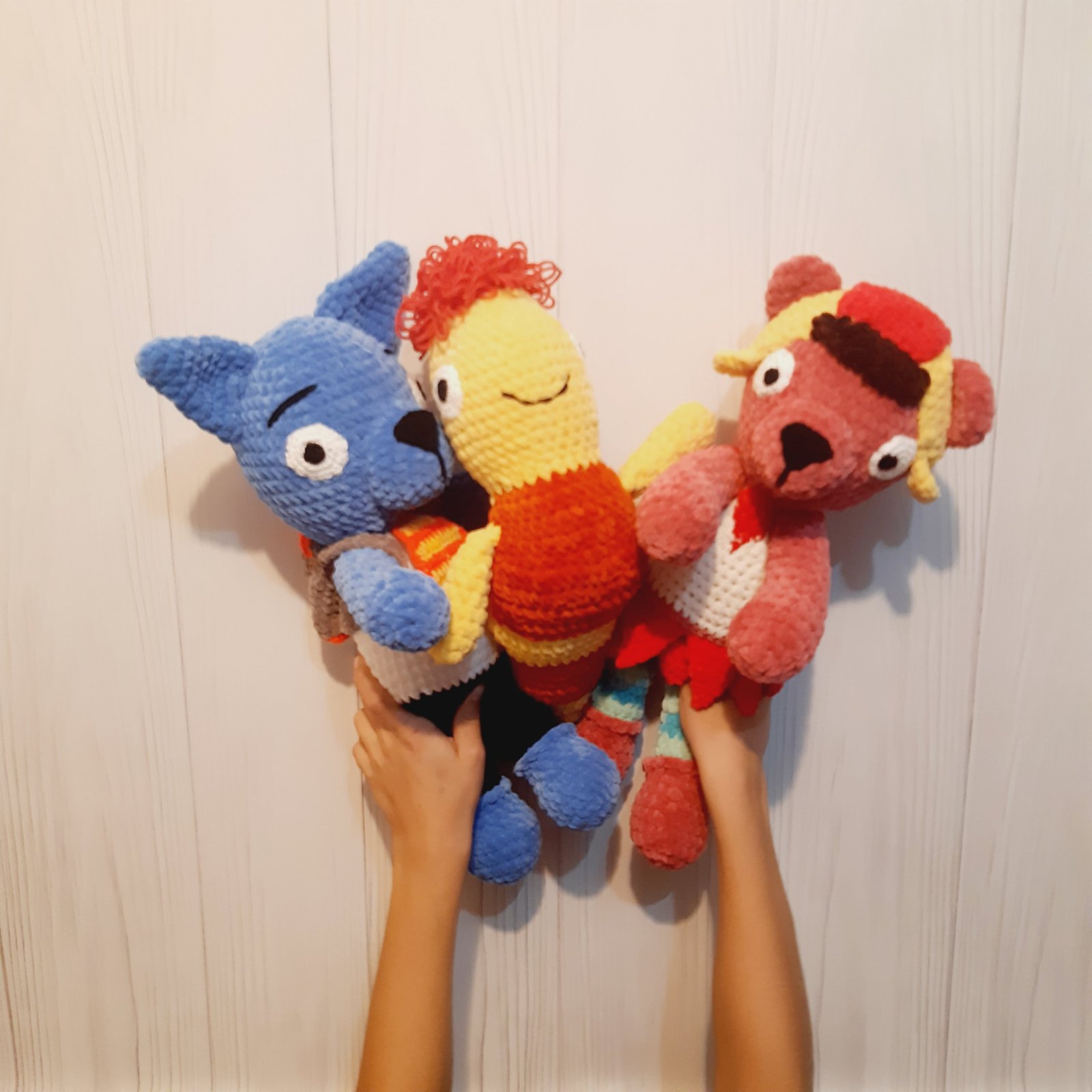 Crochet pattern stuffed animal toy Inspire Uplift