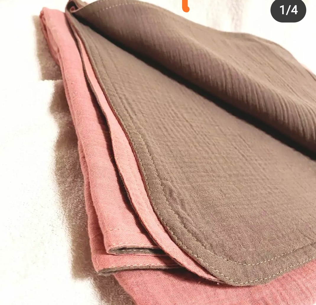 Beautiful Bows Muslin Blanket