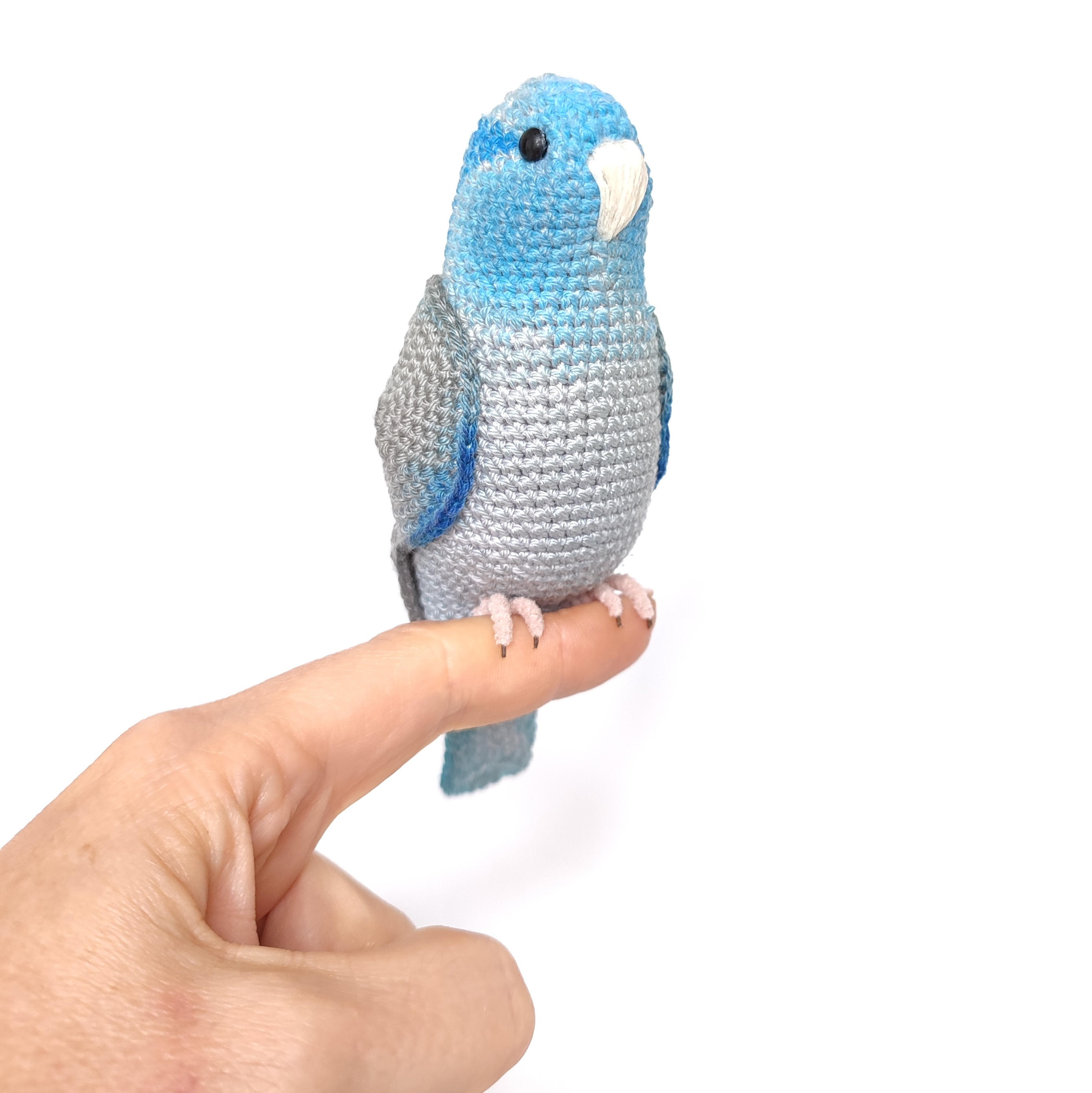 Blue Pacific parrotlet interior toy for home decor Inspire Uplift