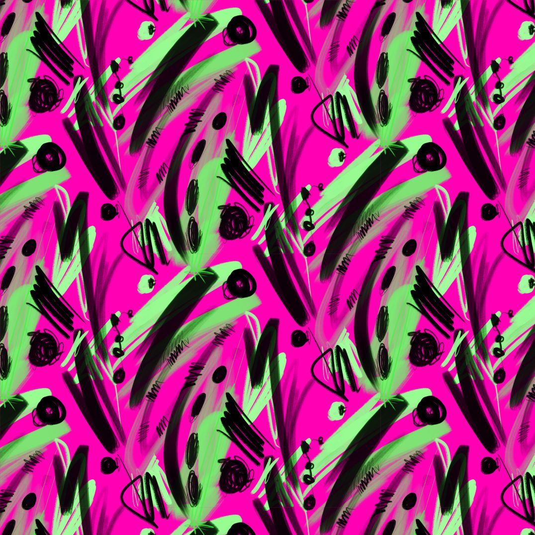Scribble Digital Paper Handwriting Seamless Pattern Fashion - Inspire ...