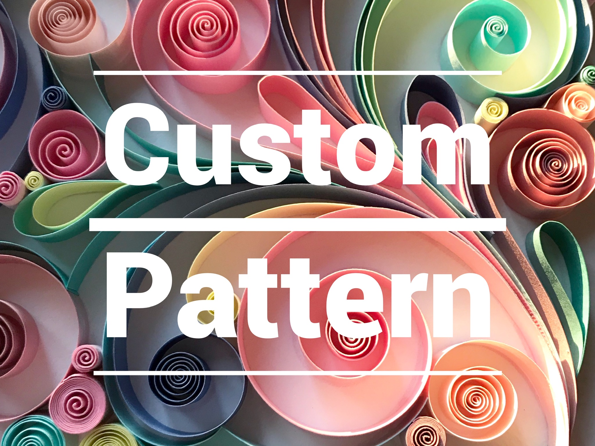 Set of patterns to make quilled letters Alphabet AZ Qui Inspire