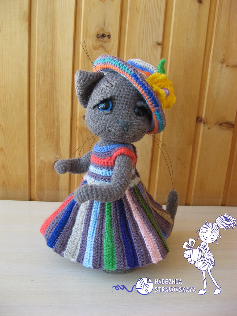 TUTORIAL Cat in a hat crochet pattern Inspire Uplift