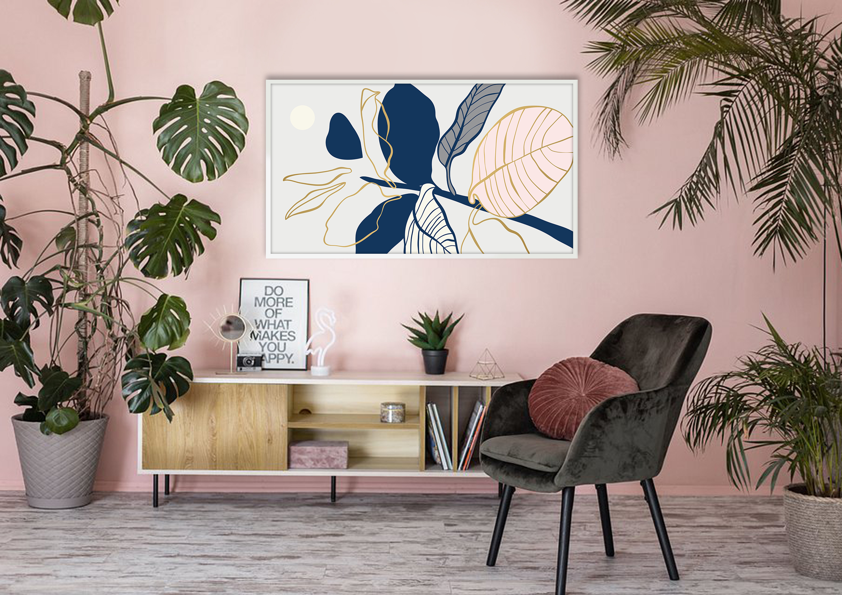 Samsung Frame TV Art Geometric Abstract Digital Art For Th Inspire