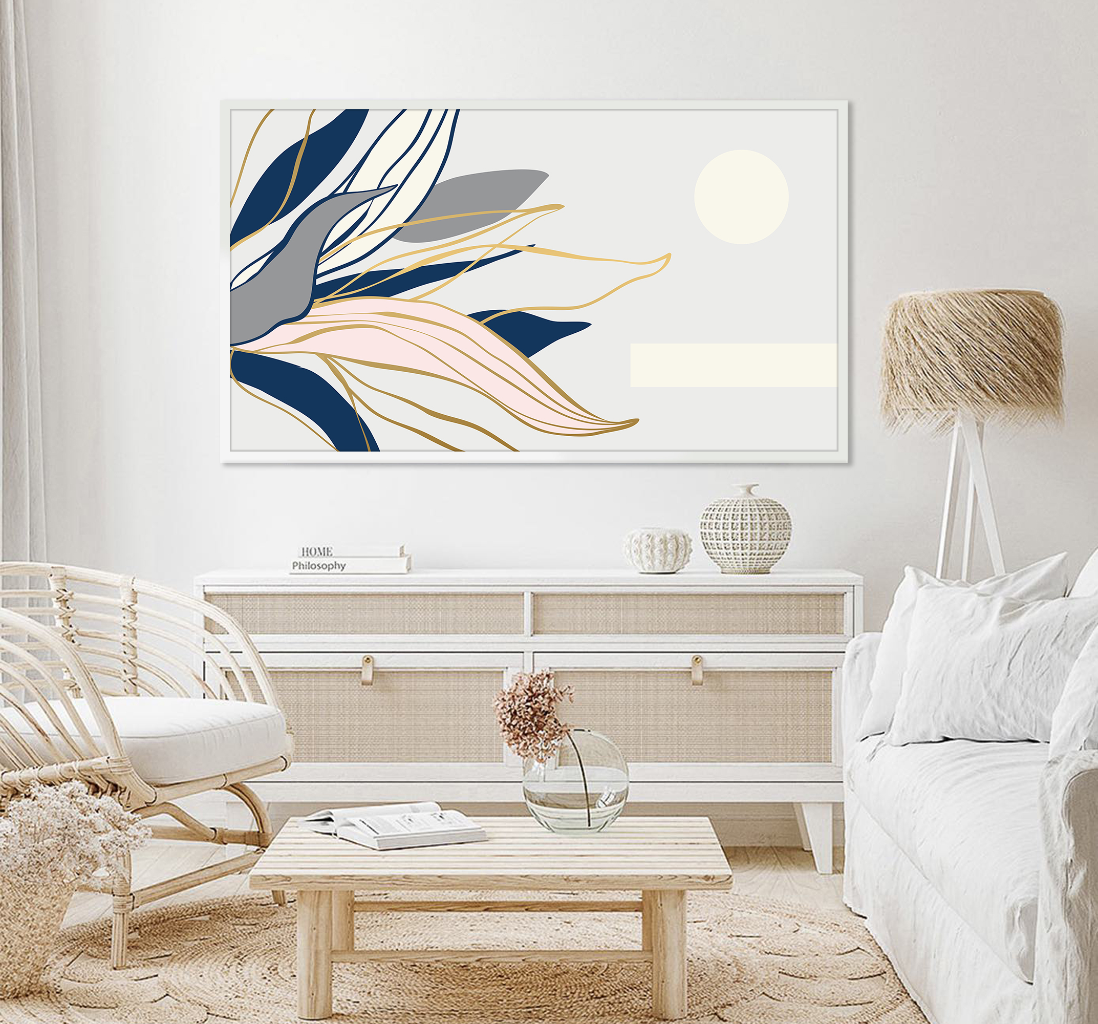 Samsung Frame TV Art Geometric Abstract Digital Art For Th Inspire