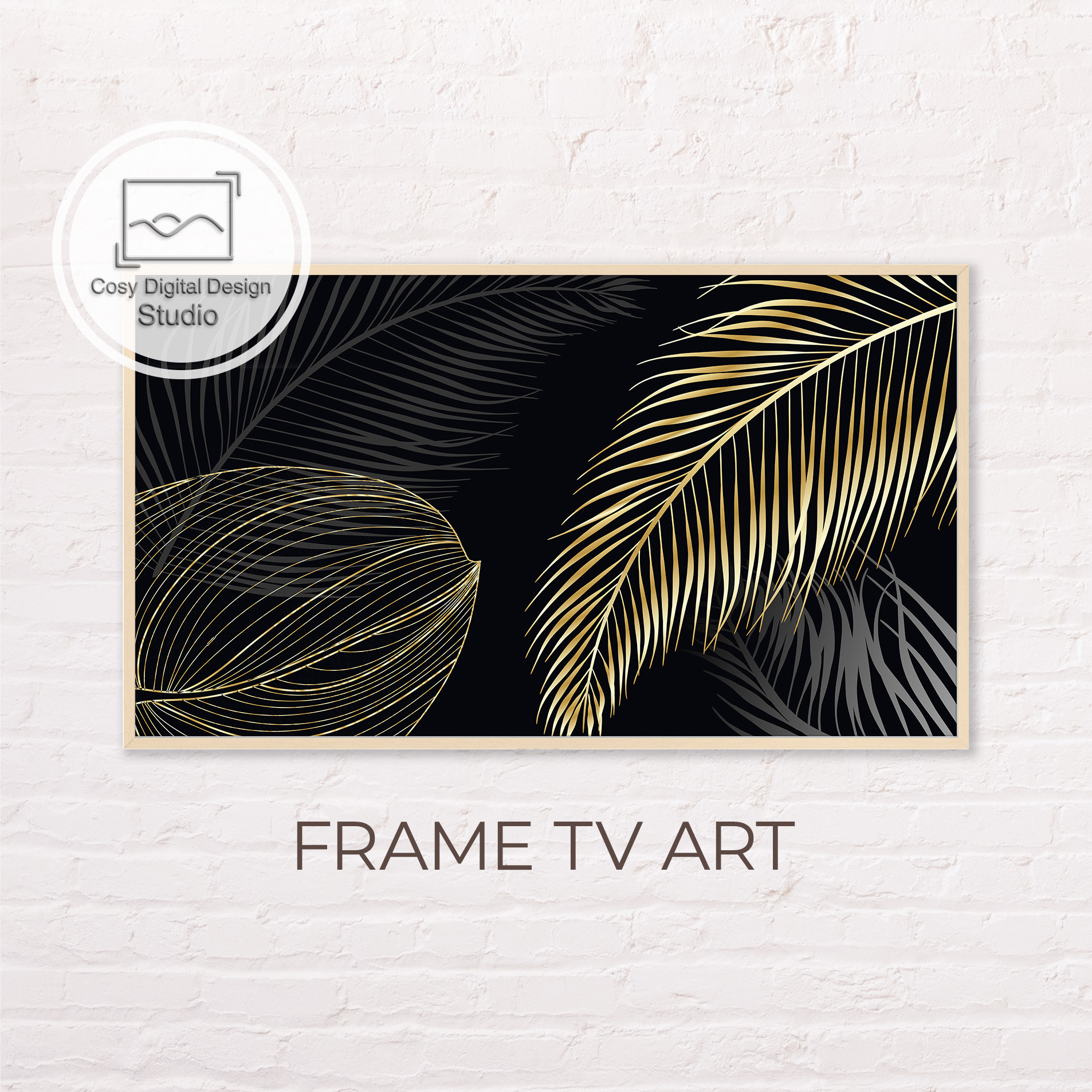 Samsung Frame TV Art Geometric Abstract Digital Art For Th Inspire