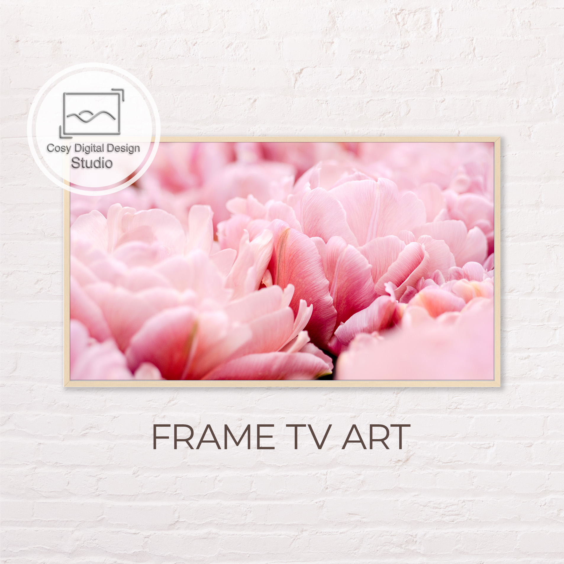 Samsung Frame TV Art 4k Macro Pink Flowers Art For The Fra Inspire Uplift