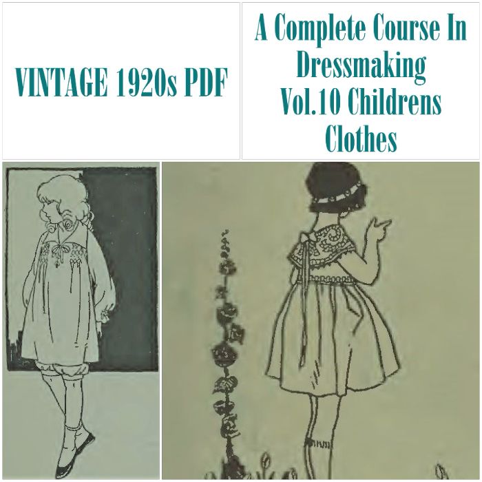 Digital Vintage Sewing Pattern Vintage 1921 A Complete C Inspire