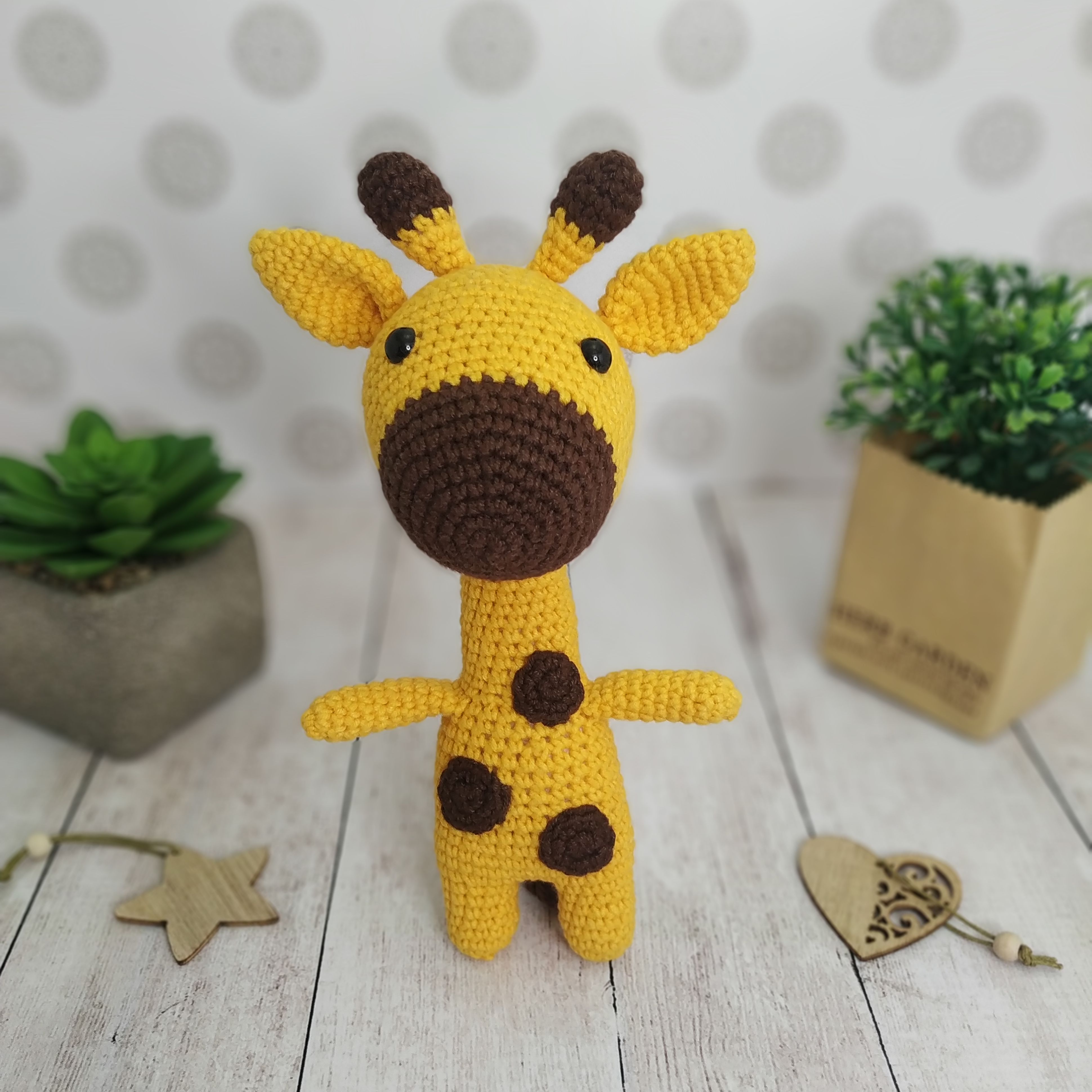 Little stuffed giraffe, cute plush giraffe toy, baby gift Inspire Uplift