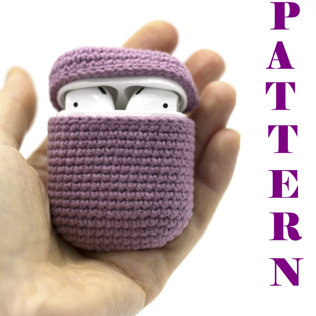 Crochet pattern basic case earphone case, PDF crochet Englis Inspire