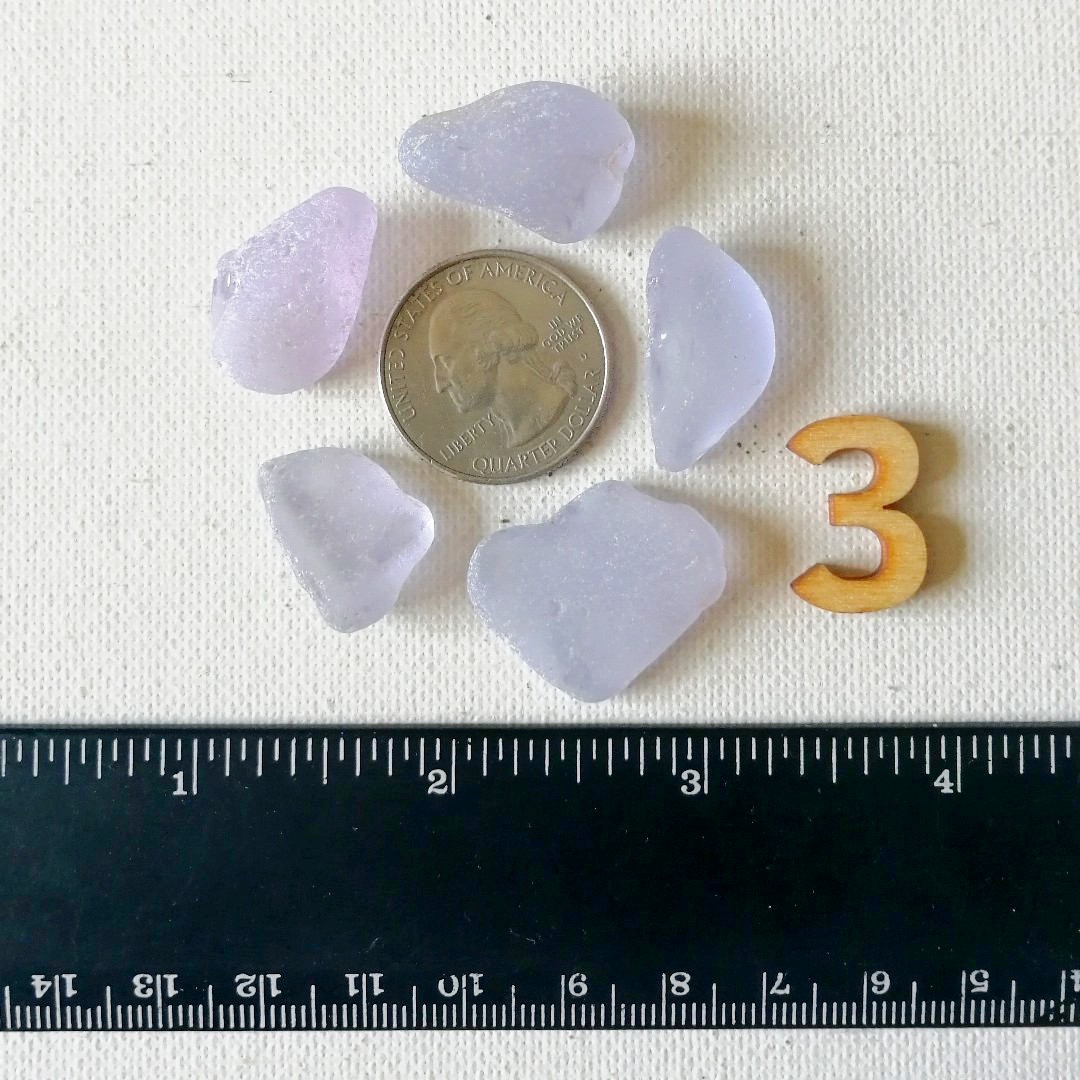 Lavender Sea glass.Genuine Sea glass bulk for Jewelry and cr Inspire