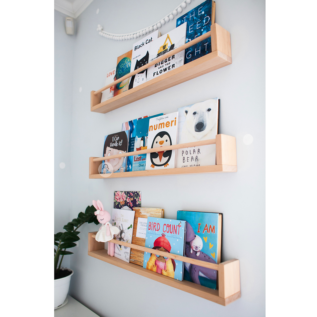 One Book Wall Shelf for Kids, Floating Bookshelf, Book Stora Inspire