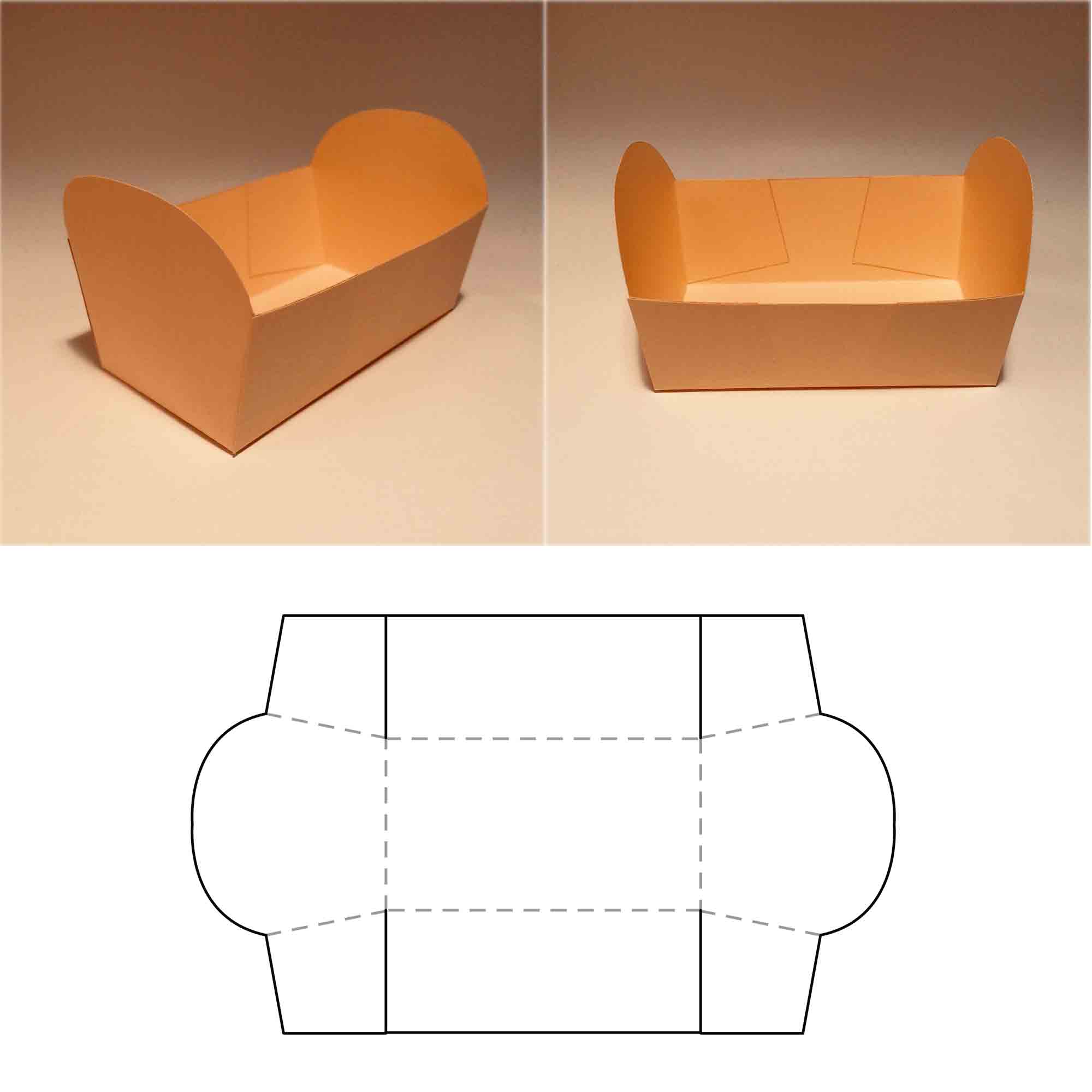 Box with handle template, square box, cube box, favor box, g - Inspire ...