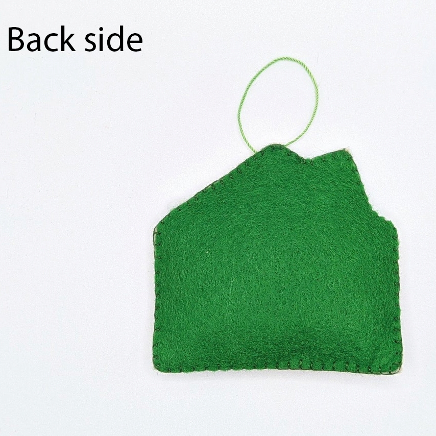 Christmas ornament, Letter to Santa, decoration for Felt Adv - Inspire ...