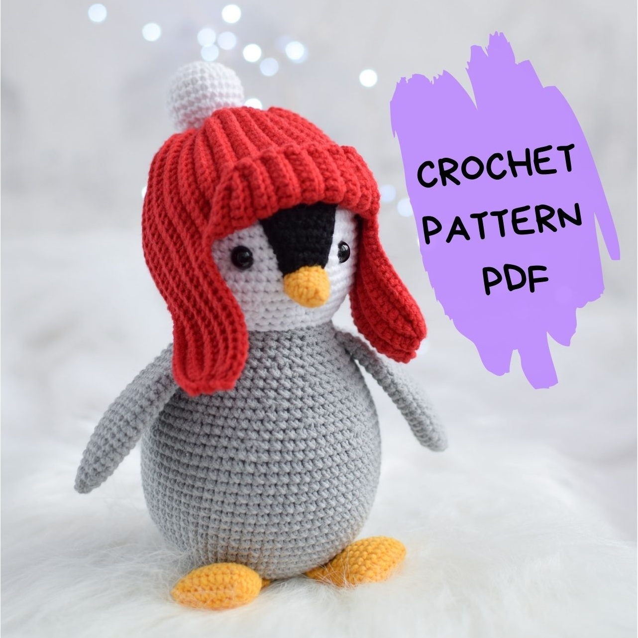 Crochet pattern Accessories for Lolo Penguin - Inspire Uplift