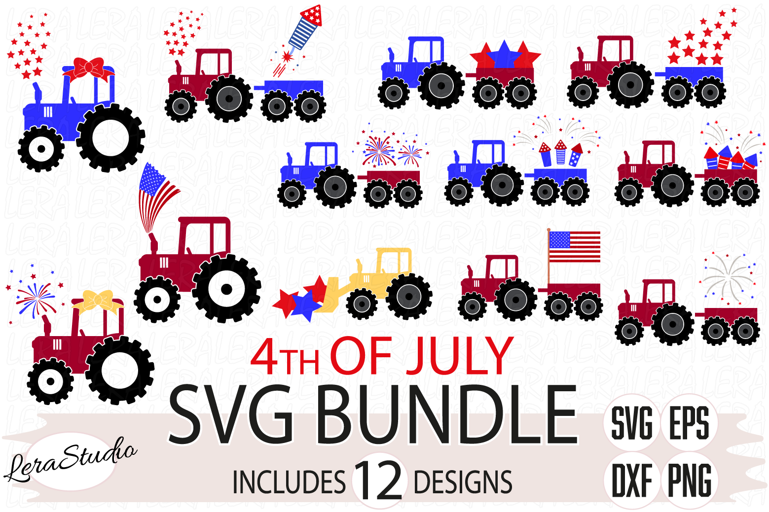 Tractor Supply 4th Of July Sale Bundle Tractor 4th of July SVG files, Digital download | Inspire Uplift