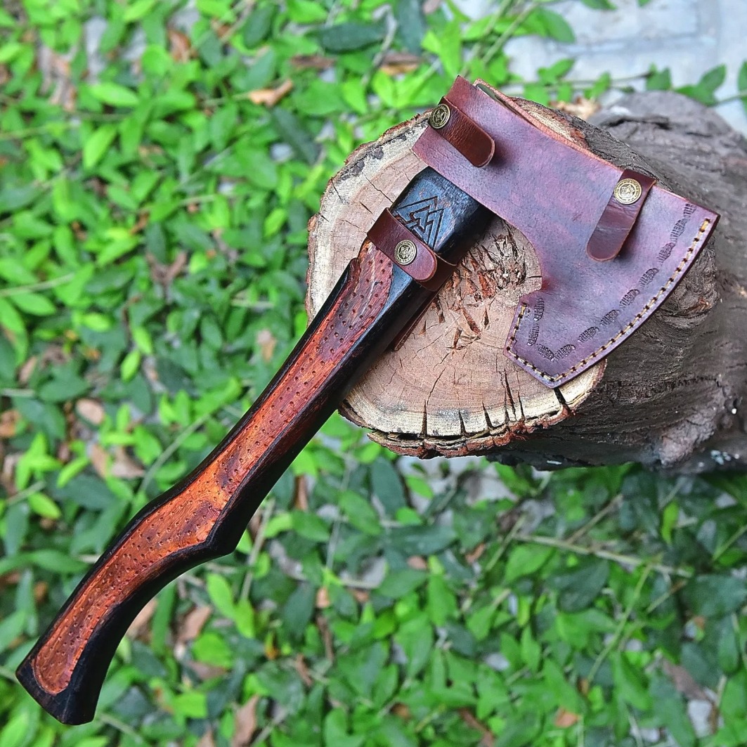 Custom Handmade Steel Hatchet Tomahawk Axe Throwing Viking H Inspire Uplift