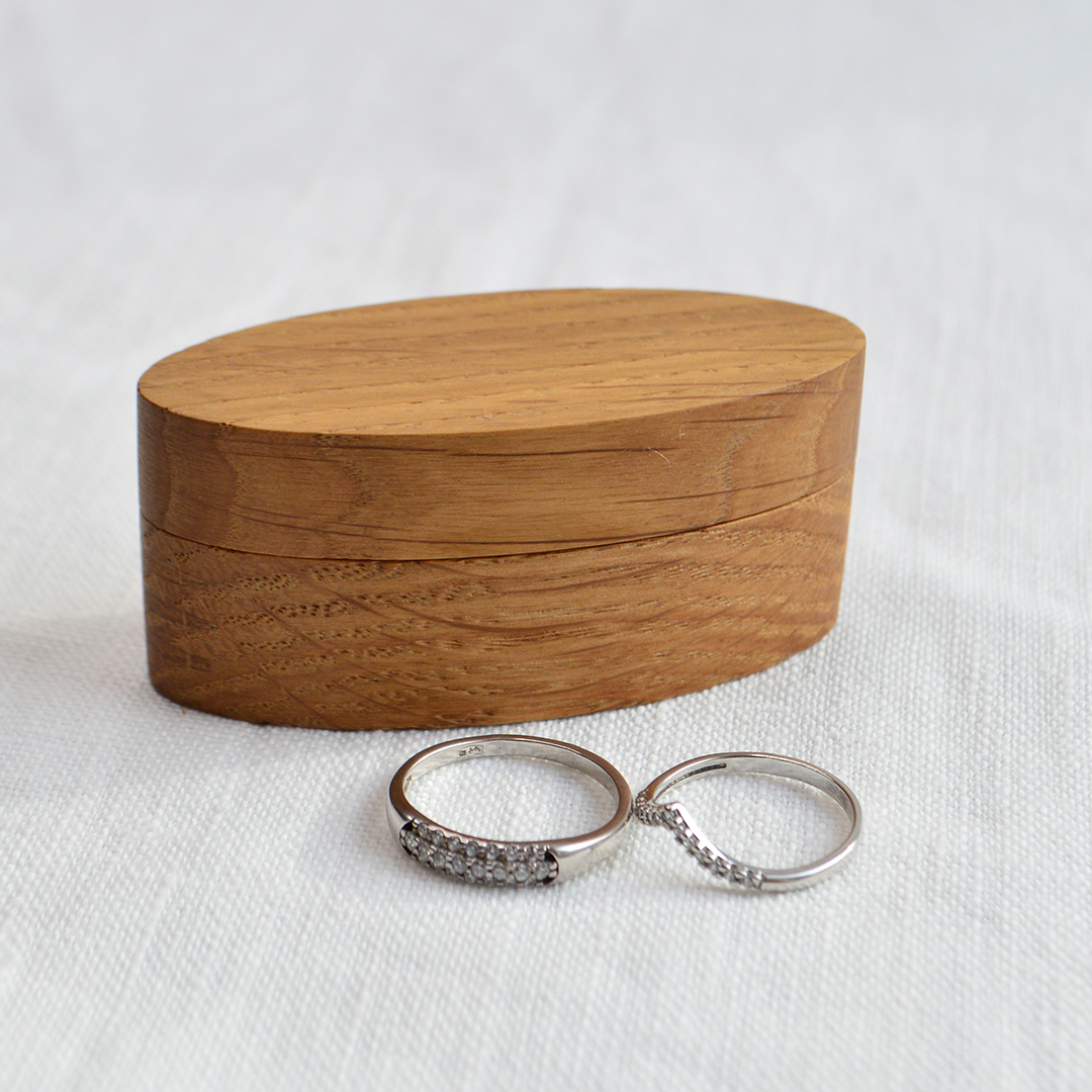 Wedding Couples Ring Box, Personalized Wooden Ring Box, Cust Inspire