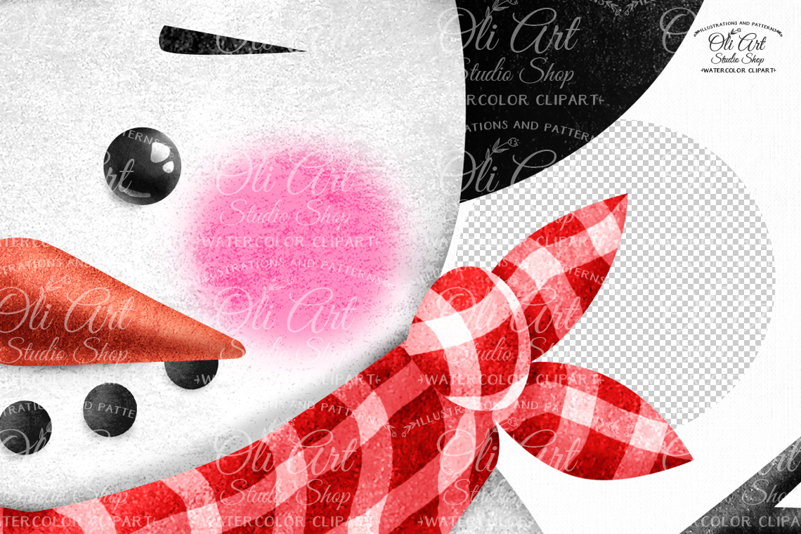 Cowboy snowman digital clipart png, Cute characters. Sublima - Inspire