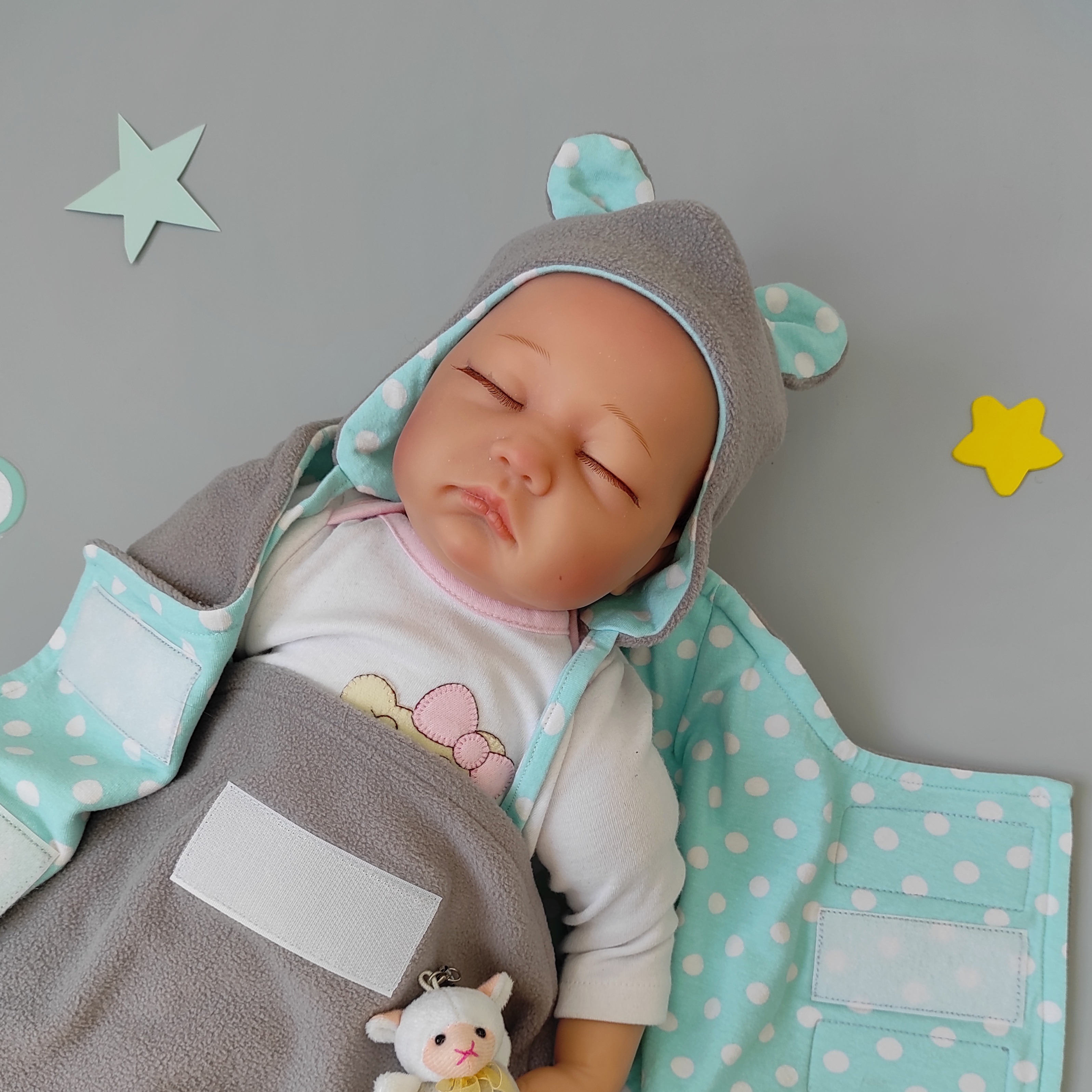 Soft swaddle blanket baby swaddle with Velcro Inspire Uplift