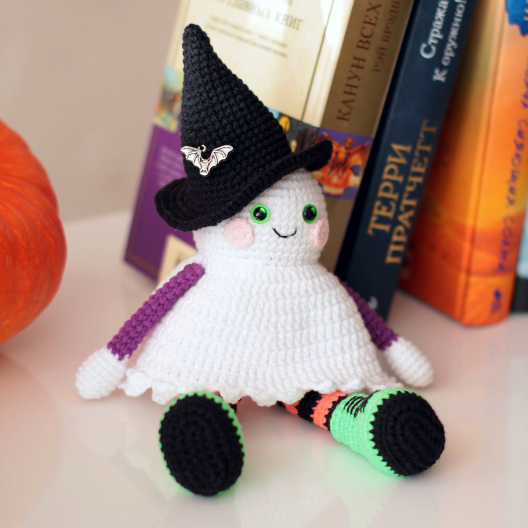 Halloween crochet ghost amigurumi Halloween decorations Ha Inspire