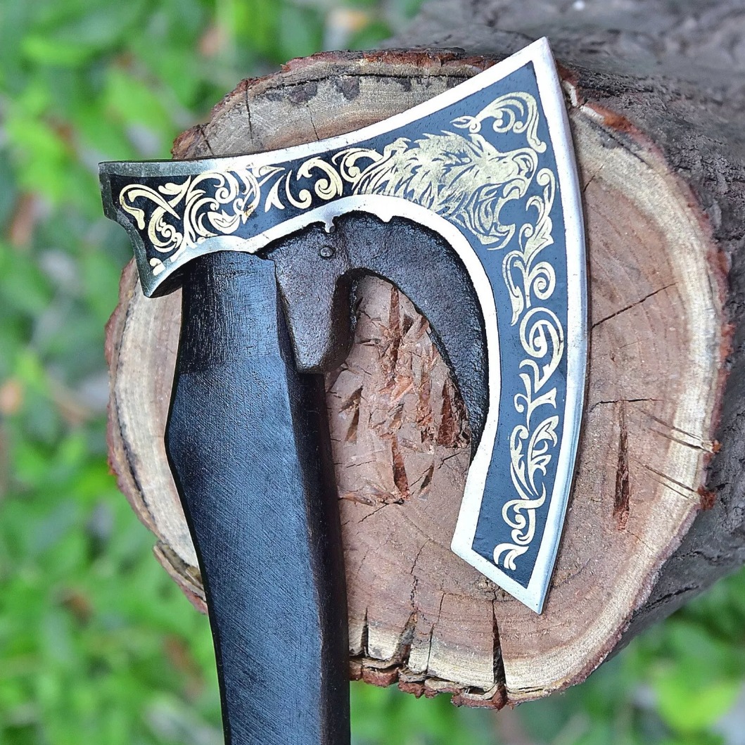 thumbnail image 2 of Prandi Axes German C45 Forged Carbon Steel Throwing Hatchet - Hickory 2 of 12