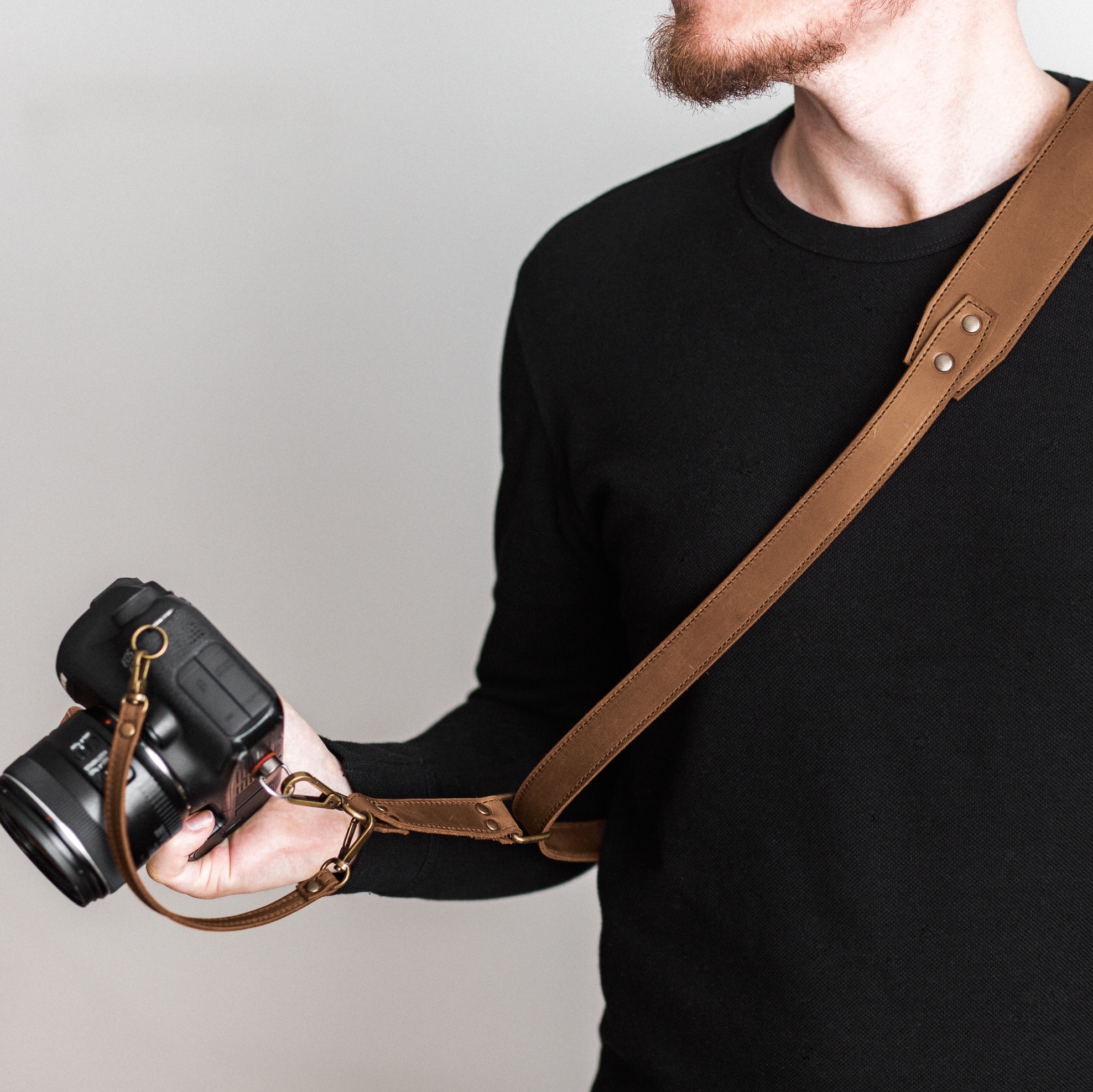 Camera Crossbody Strap, Leather Camera Strap, Camera Sling S Inspire