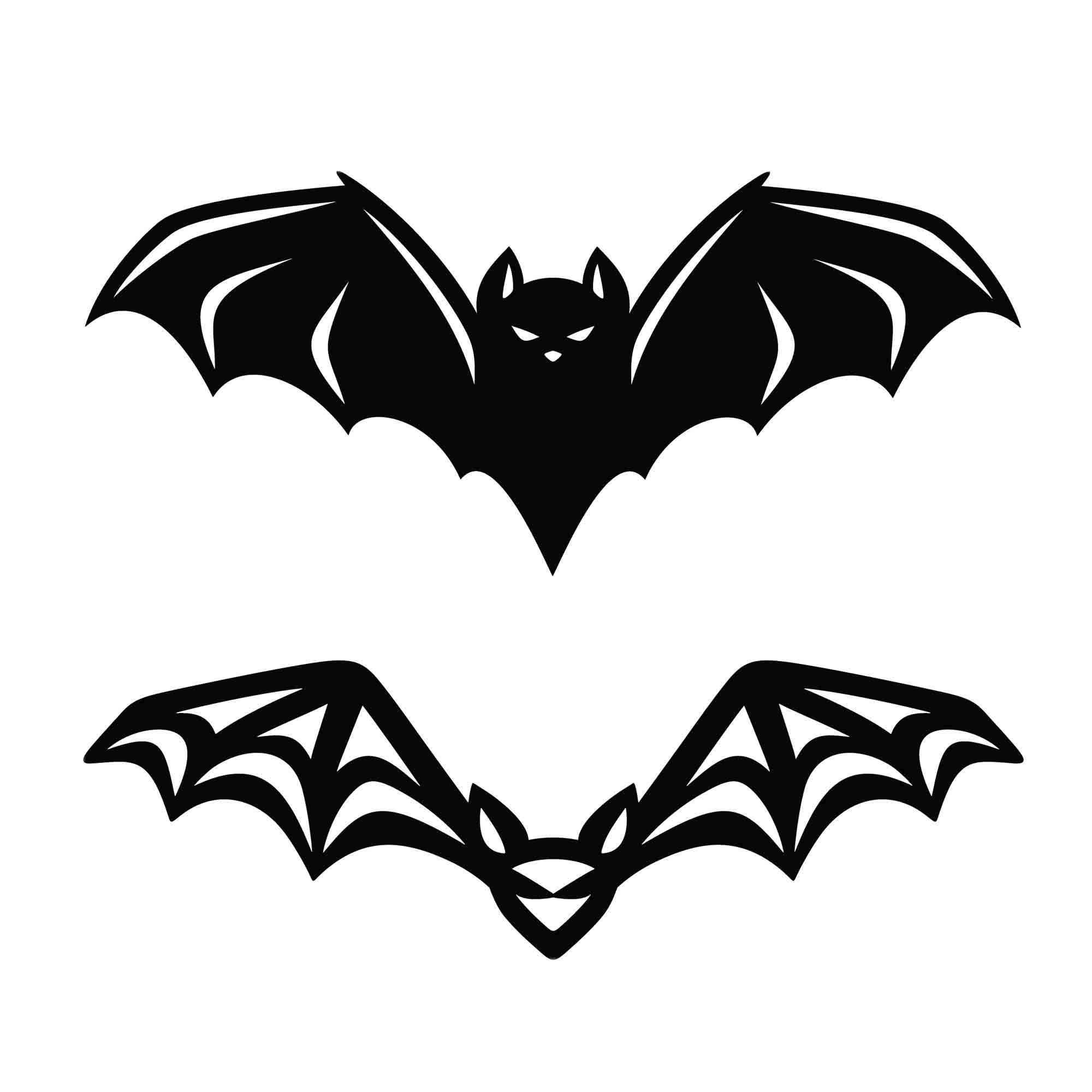 Bat svg, bats svg, bat wings svg, bat dxf, bats dxf, bat tem - Inspire