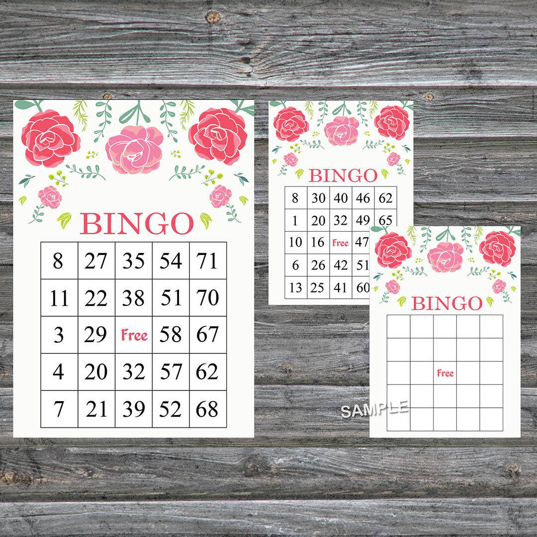 Rose Flowers Bingo Game Card Floral Bingo Game Card Floral P Inspire rose-flowers-bingo-game-card-floral-bingo-game-card-floral-p-inspire