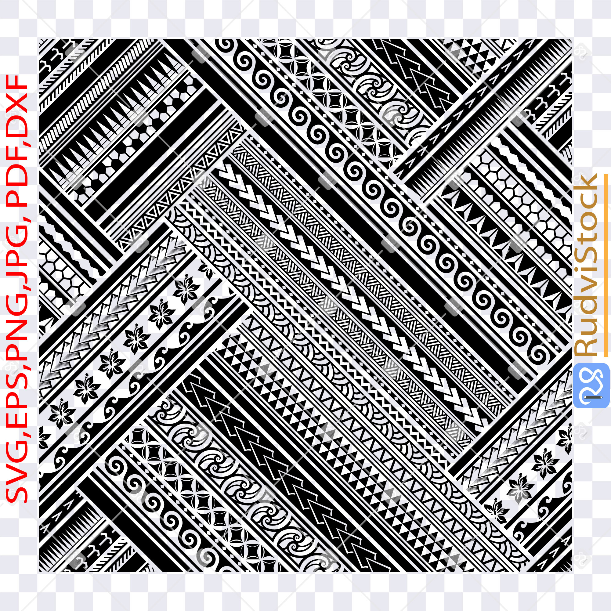 Samoan seamless background pattern design | Inspire Uplift