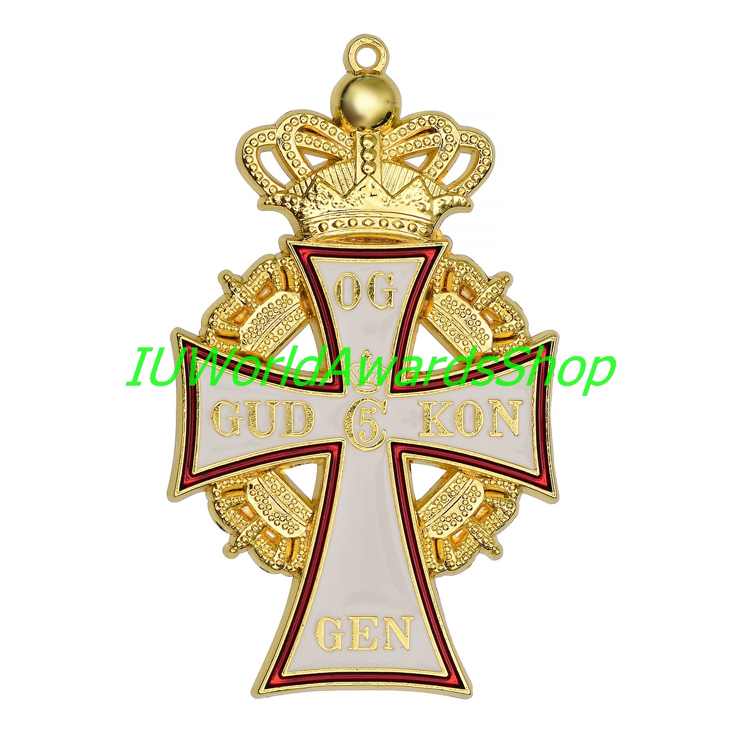 Badge of the Order of the Danebrog Denmark. Dummies, copie Inspire