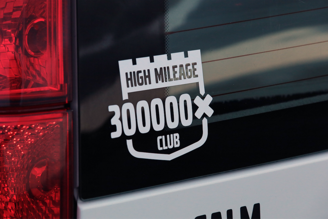 Volvo High Mileage Club stickers, friends stickers, Volvo vi Inspire Uplift