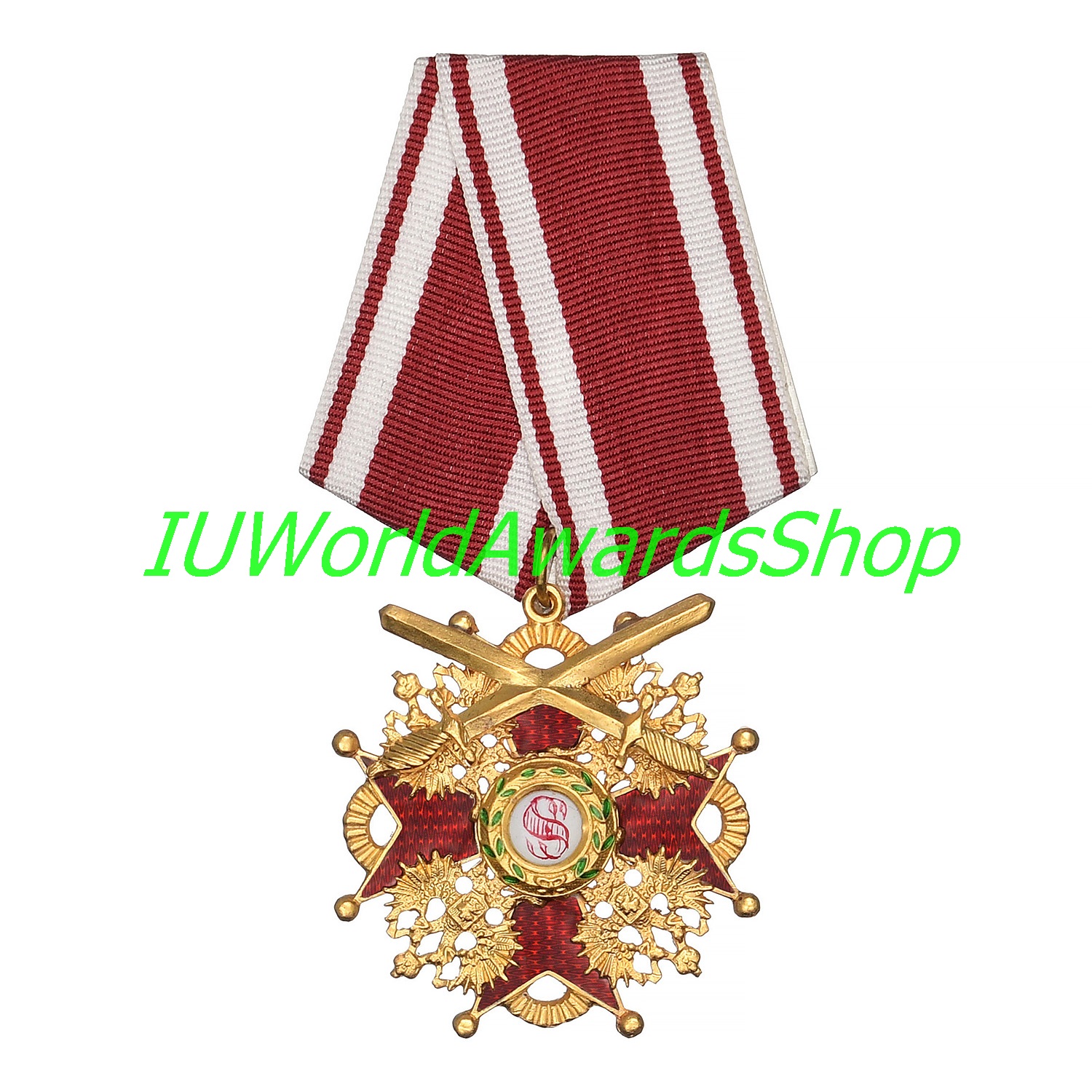 Order of St. Stanislaus III degree with upper swords. Russia Inspire