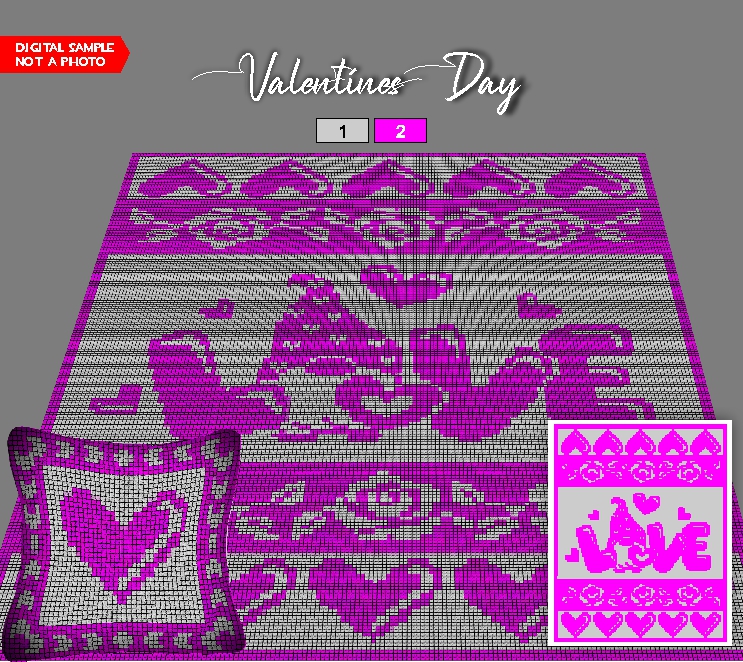 C2C crochet blanket / Corner to corner blanket 110*140 squar Inspire