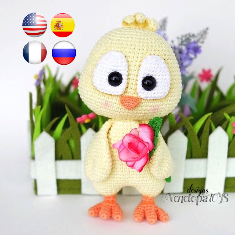 Pattern Amigurumi Baby Chick Inspire Uplift