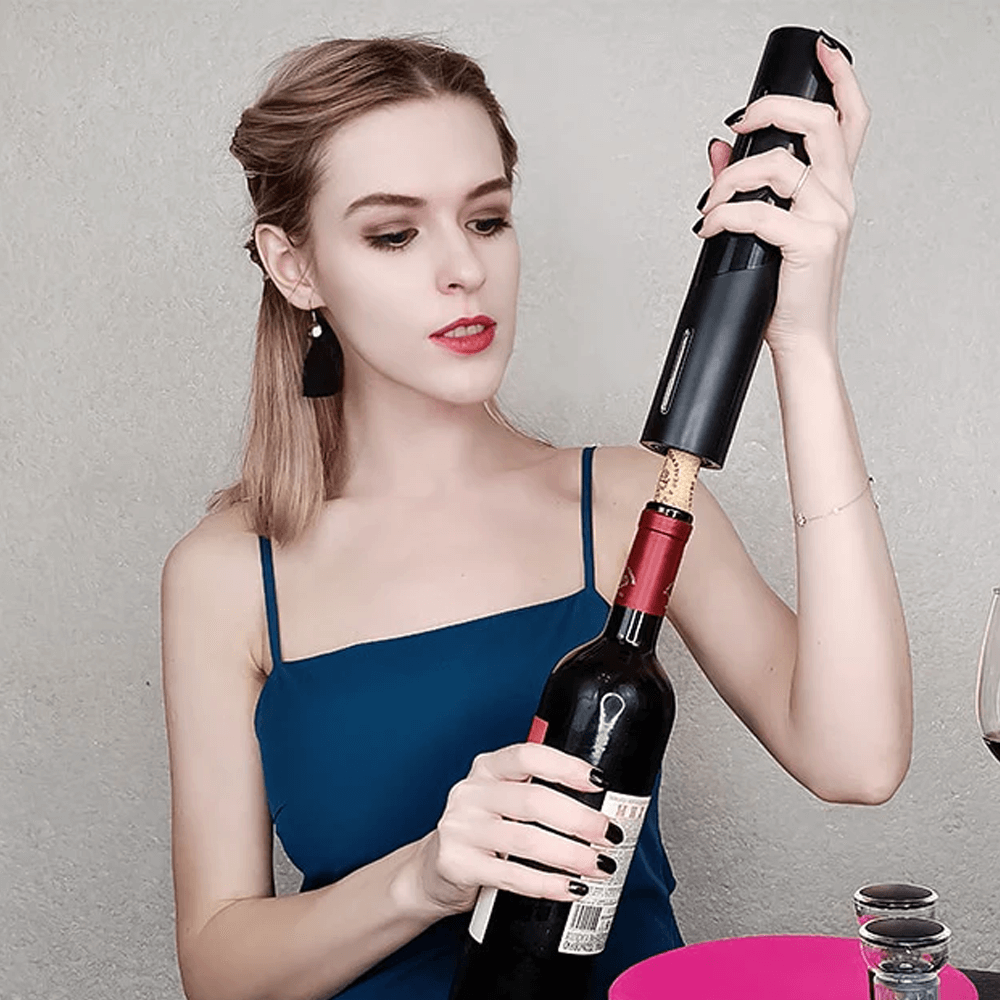 Electric Wine Opener With Aerator & Stopper Inspire Uplift