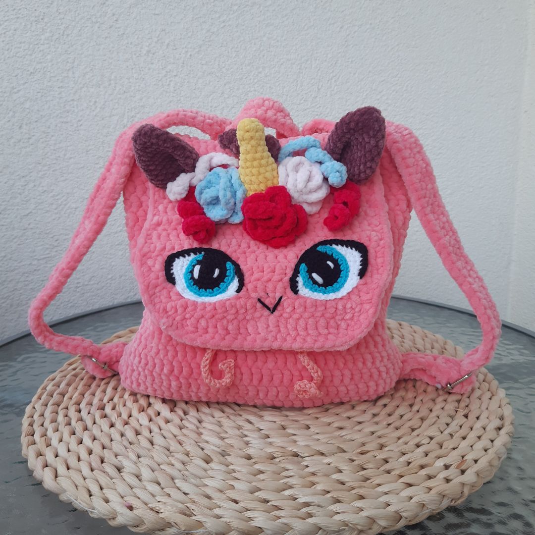 Unicorn Backpack Crochet Pattern Inspire Uplift