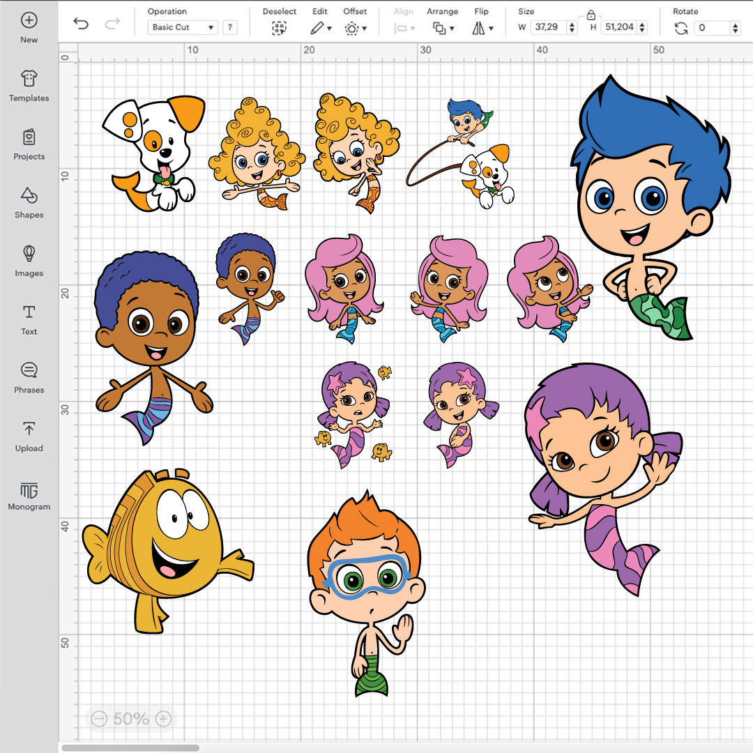 Bubble Guppies SVG - Inspire Uplift