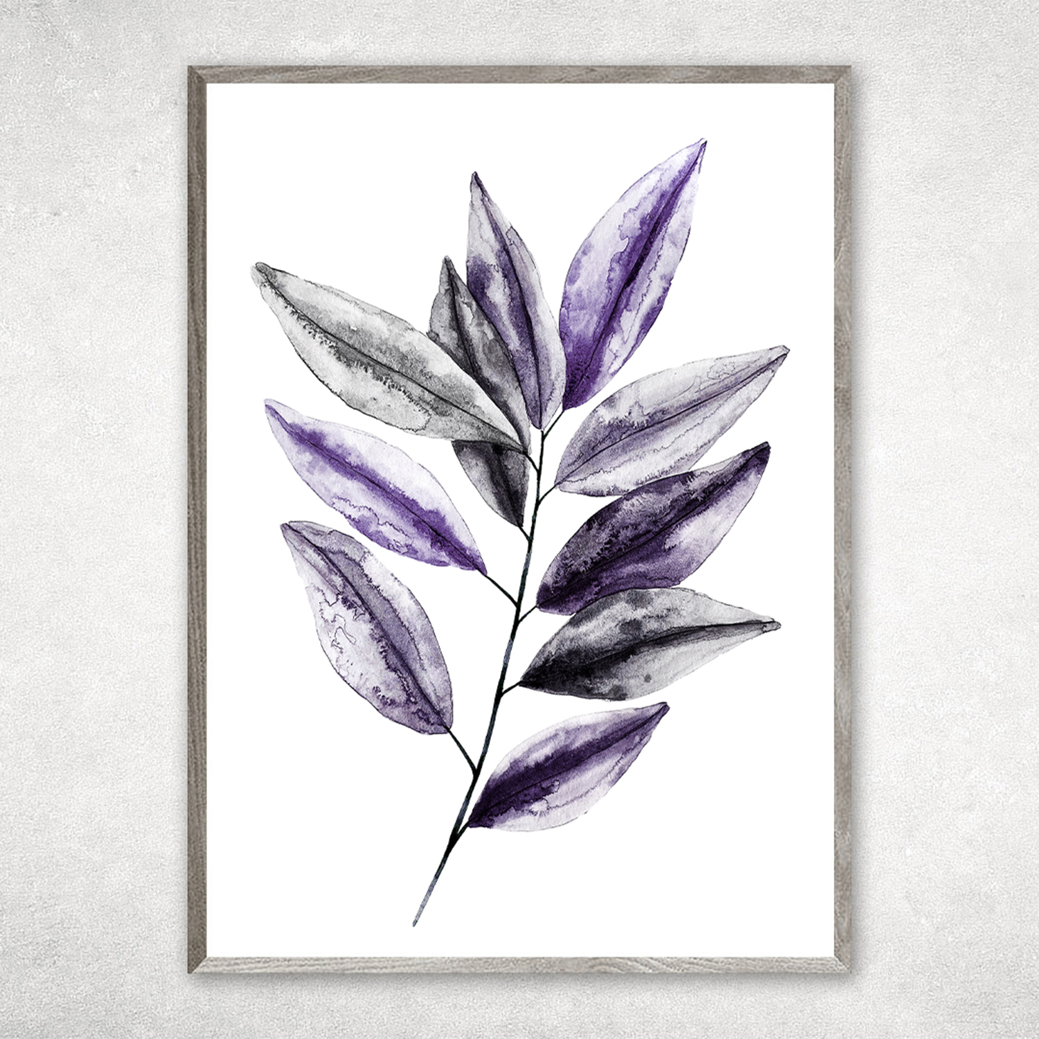 Fashion wall art,Purple bedroom decor,Purple wall art, Water - Inspire