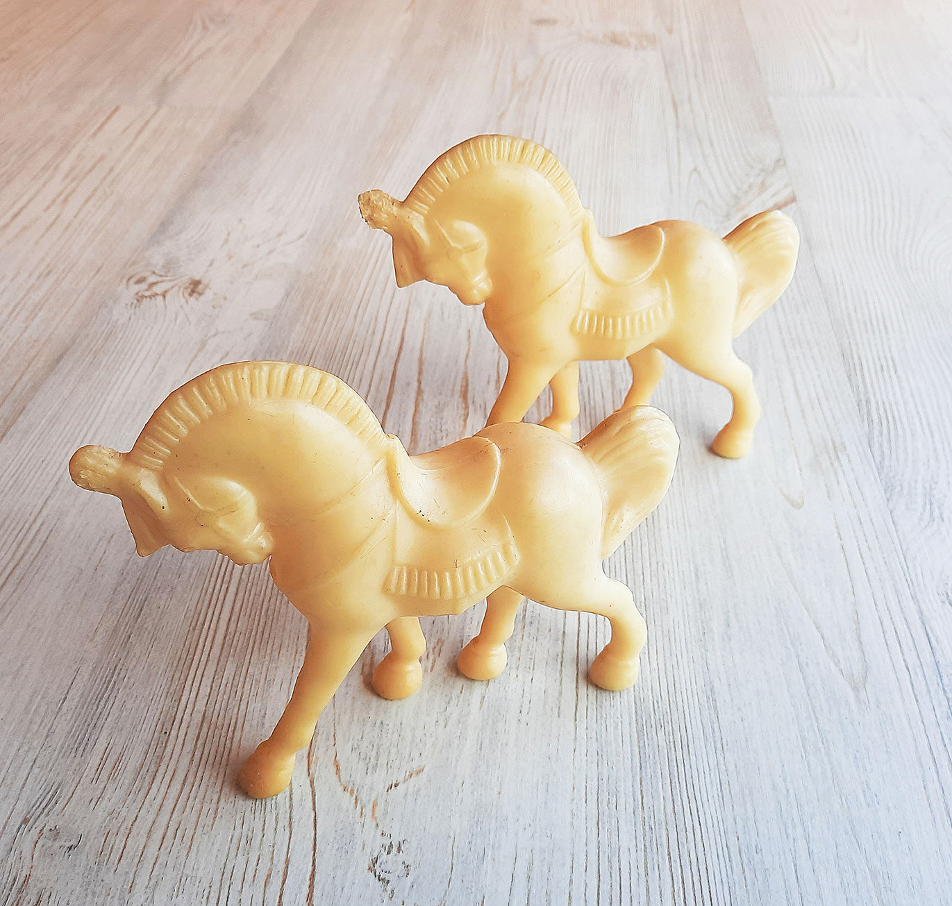 White Horse toy Soviet circus horses toys vintage Inspire Uplift