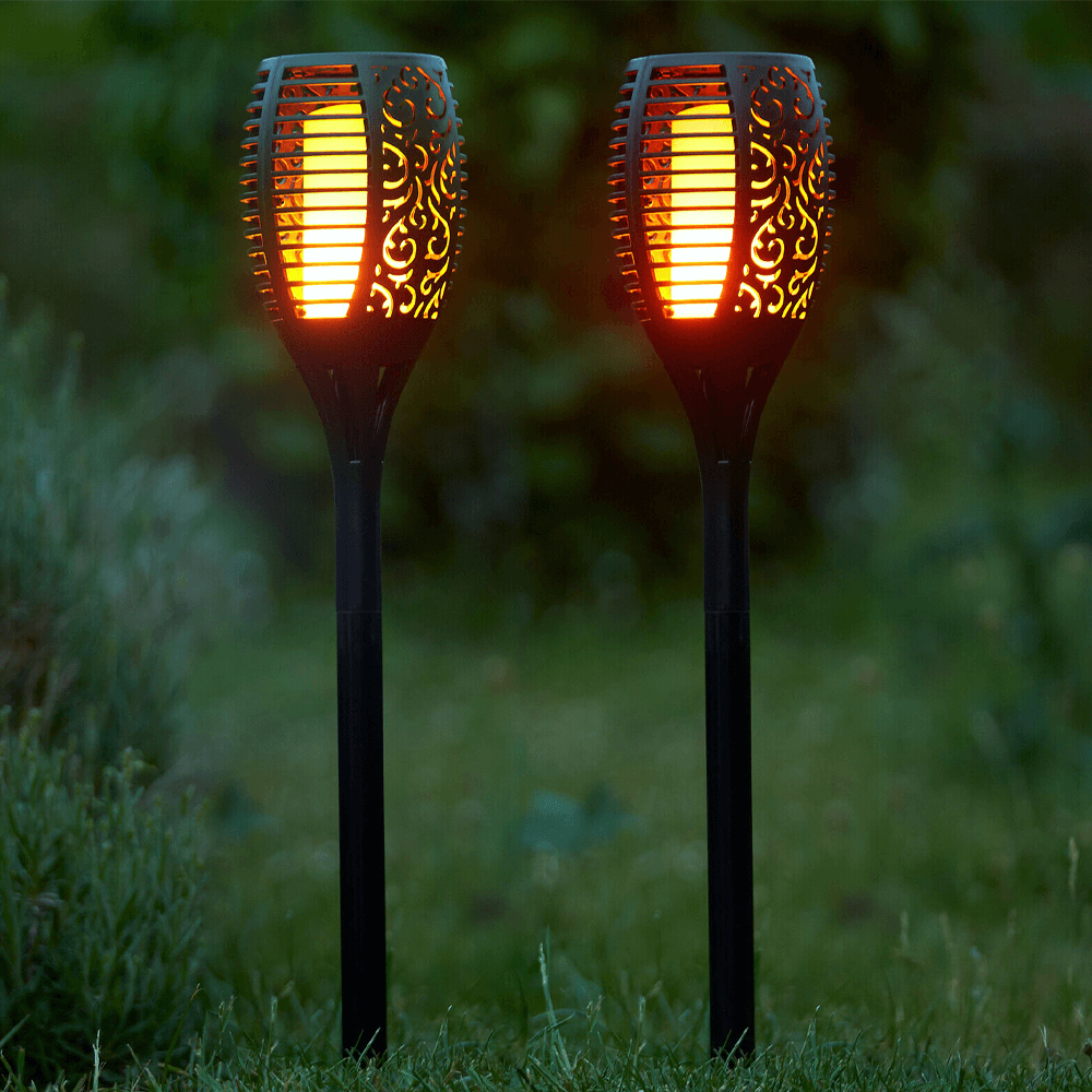 Waterproof Solar Flickering Flames Torches Inspire Uplift