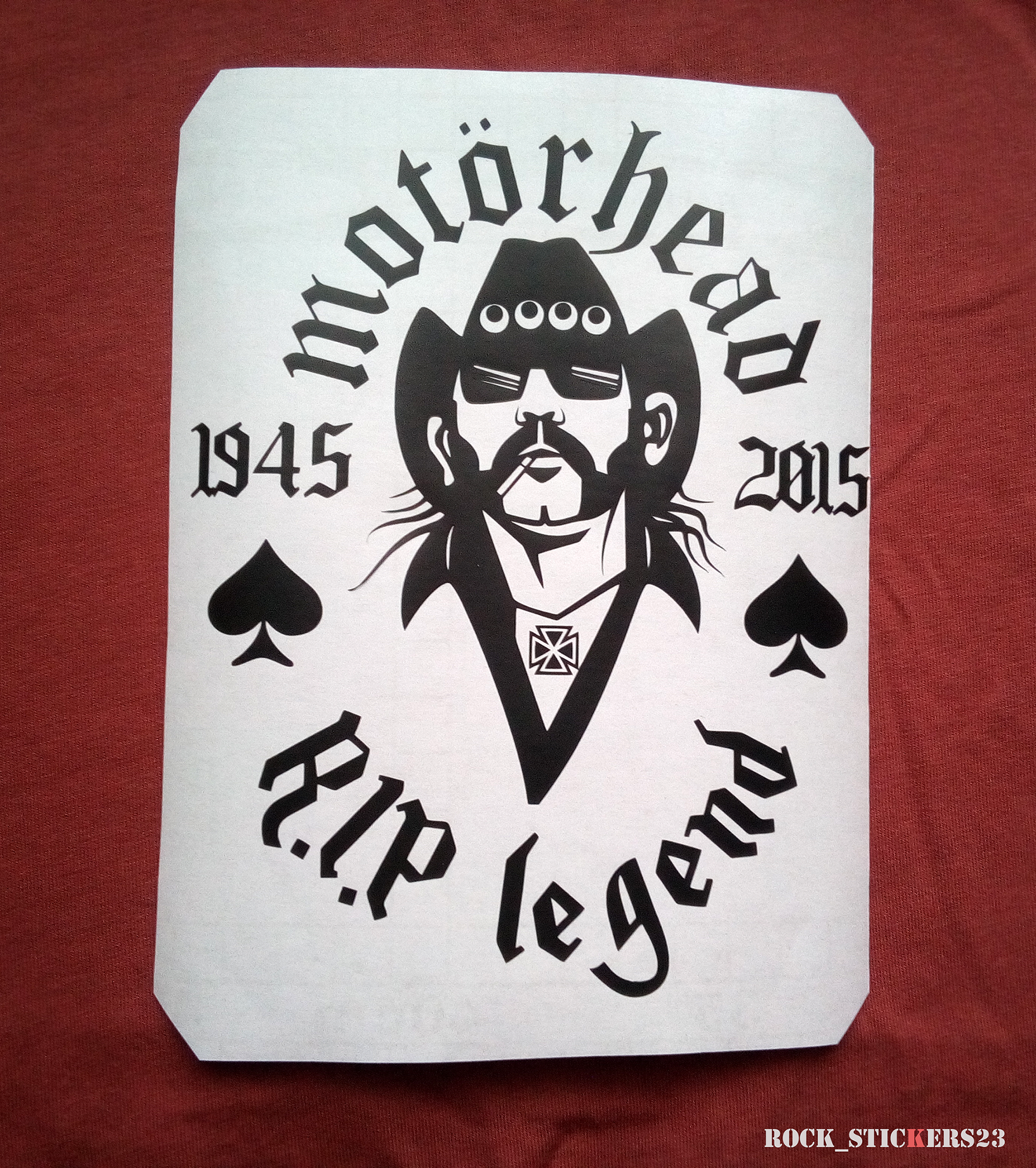 Motorhead Decals Stickers