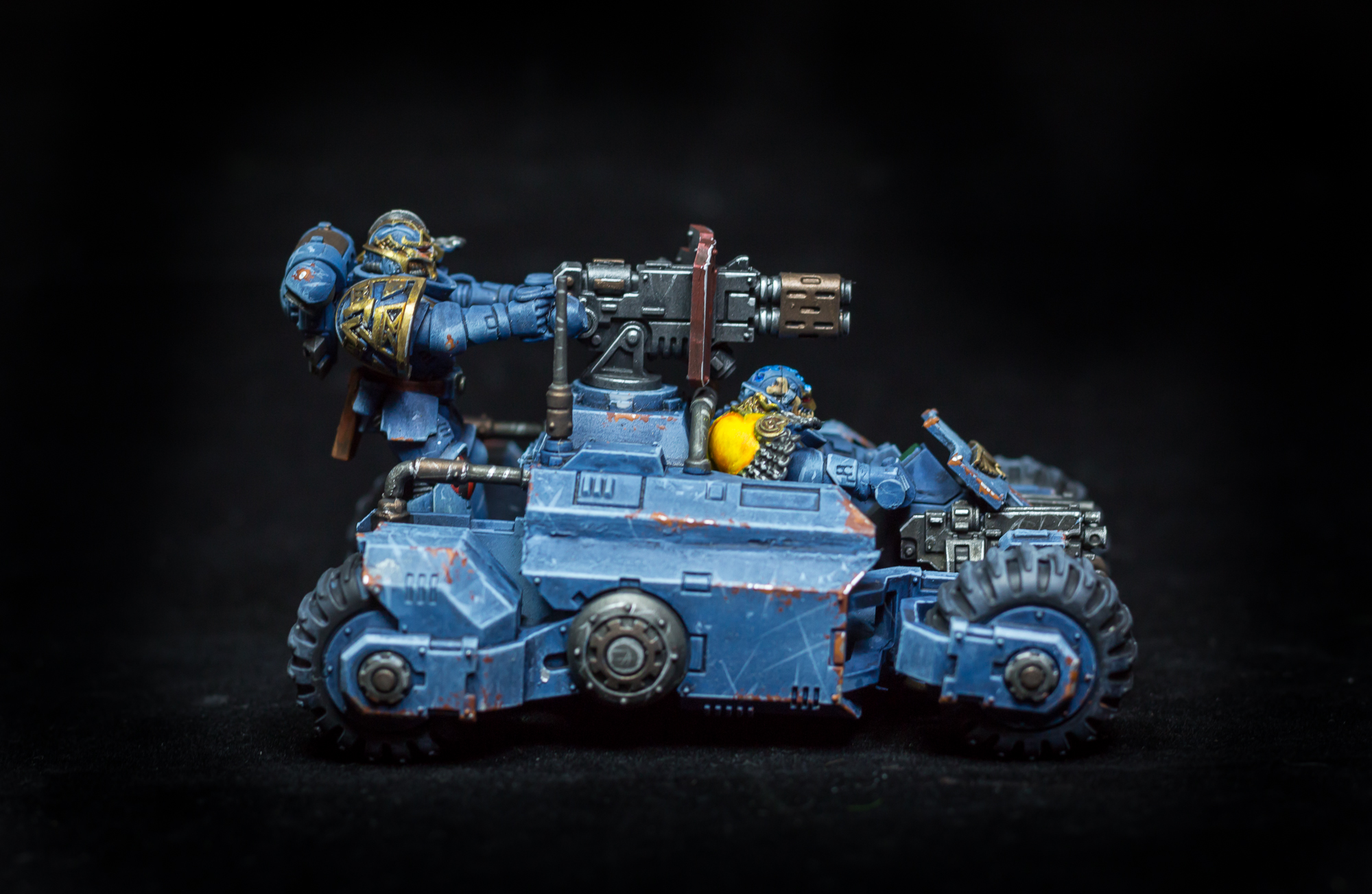 Primaris Invader ATV - Painting comission - Inspire Uplift