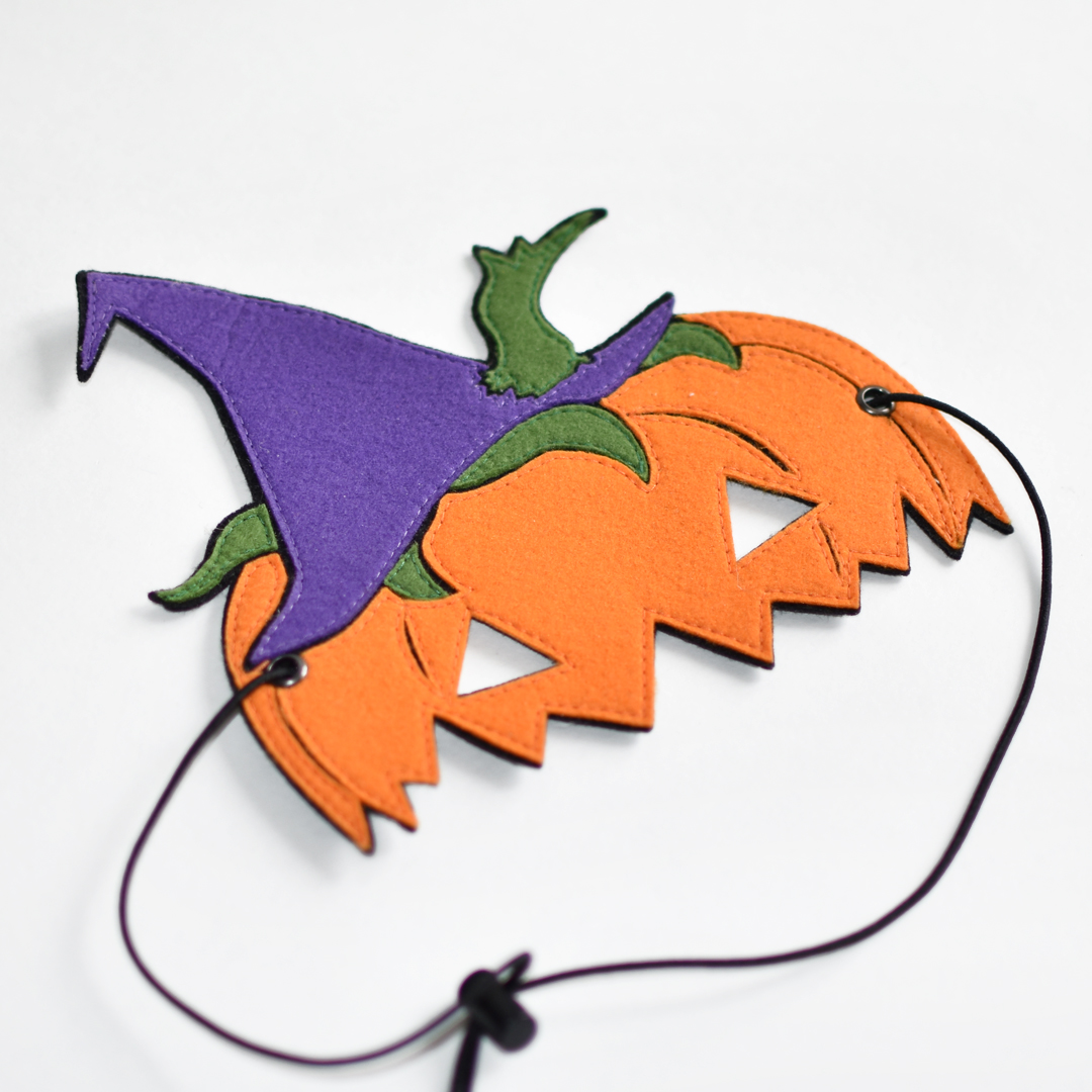 Pumpkin halloween mask for children. Masquerade mask to pump Inspire