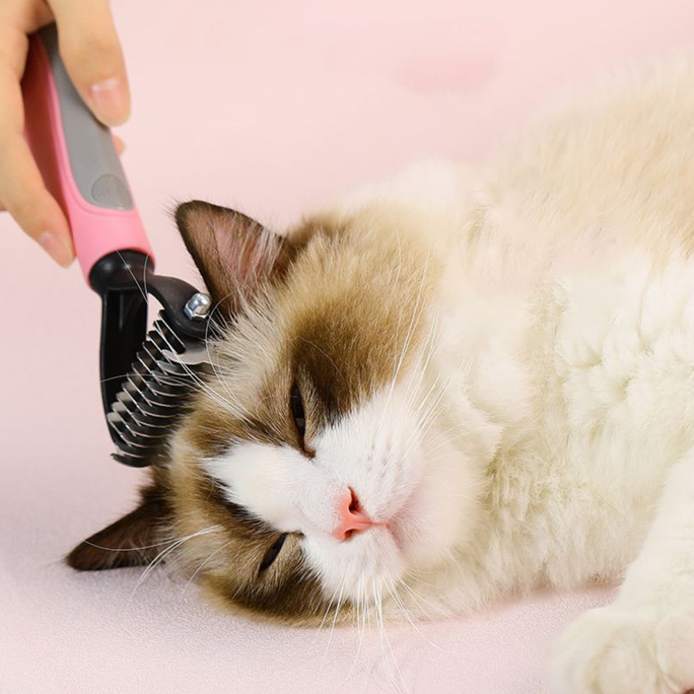 Pet Dematting Comb For A Massaging Effect Inspire Uplift