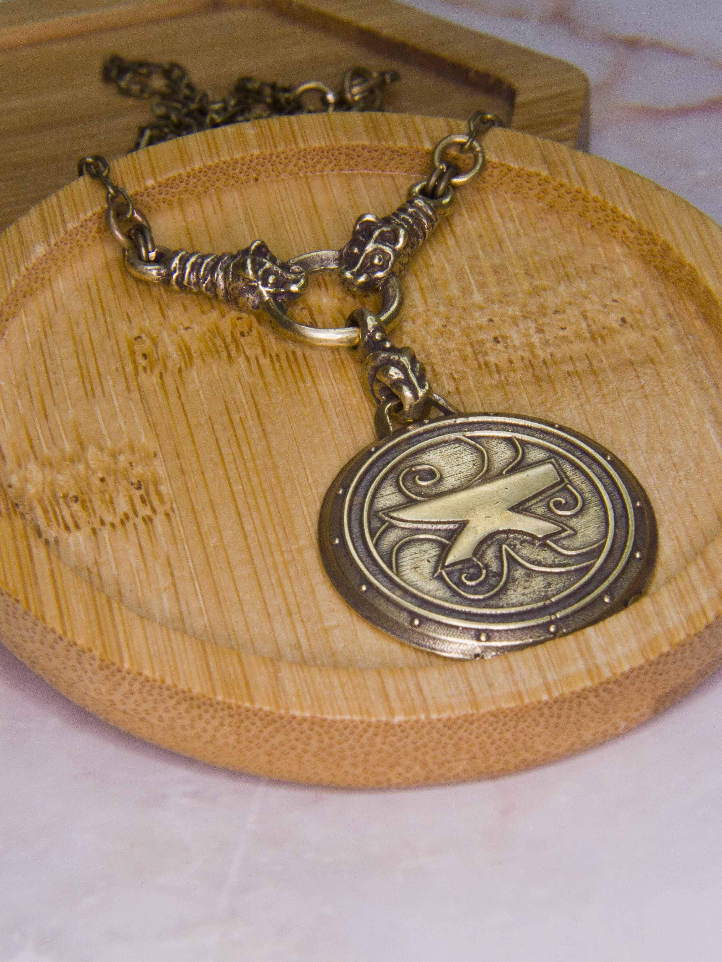 Amulet of Zenithar / The elder Scrolls jewelry / Skyrim, ob Inspire Uplift
