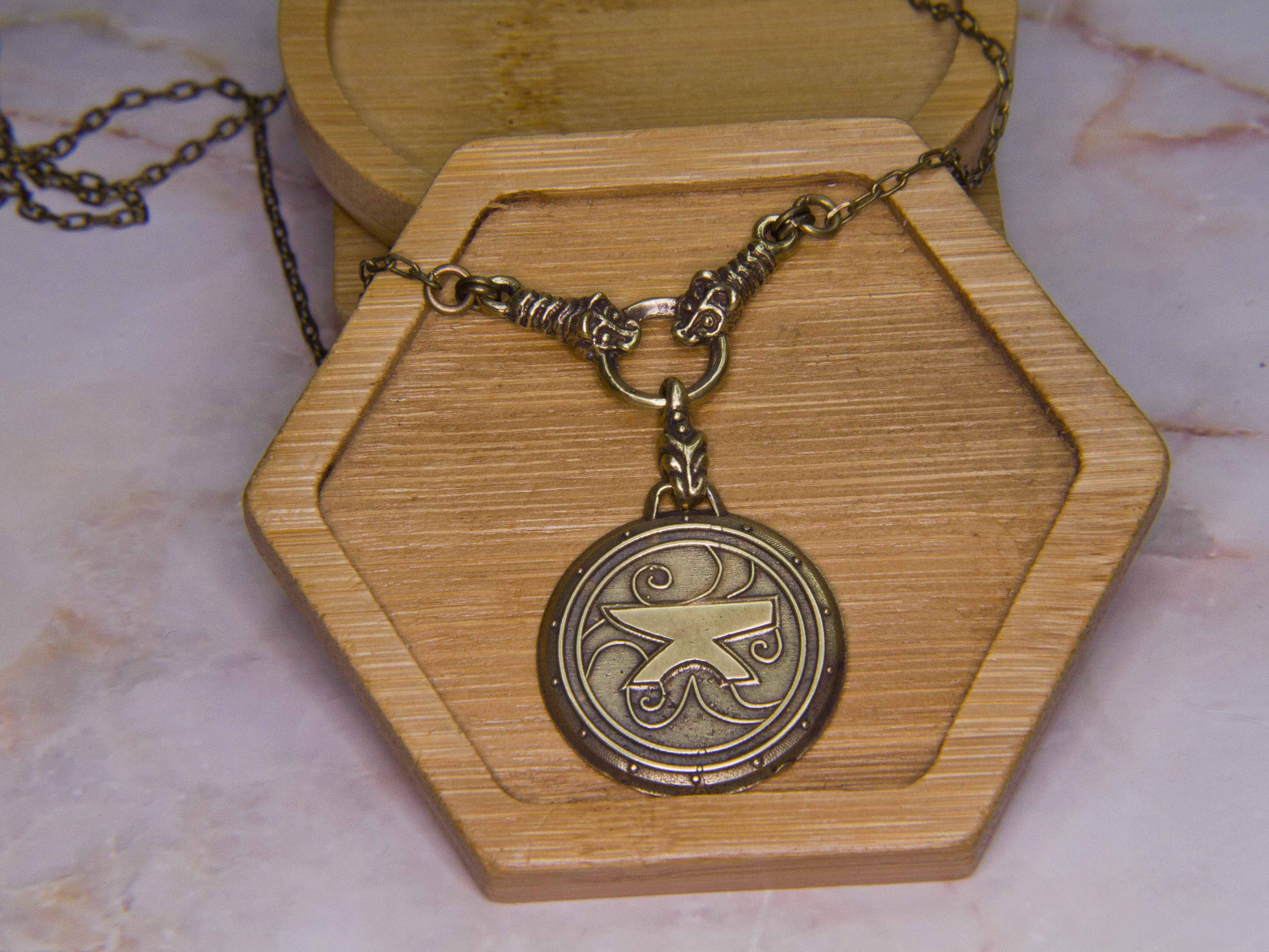 Amulet of Zenithar / The elder Scrolls jewelry / Skyrim, ob Inspire Uplift
