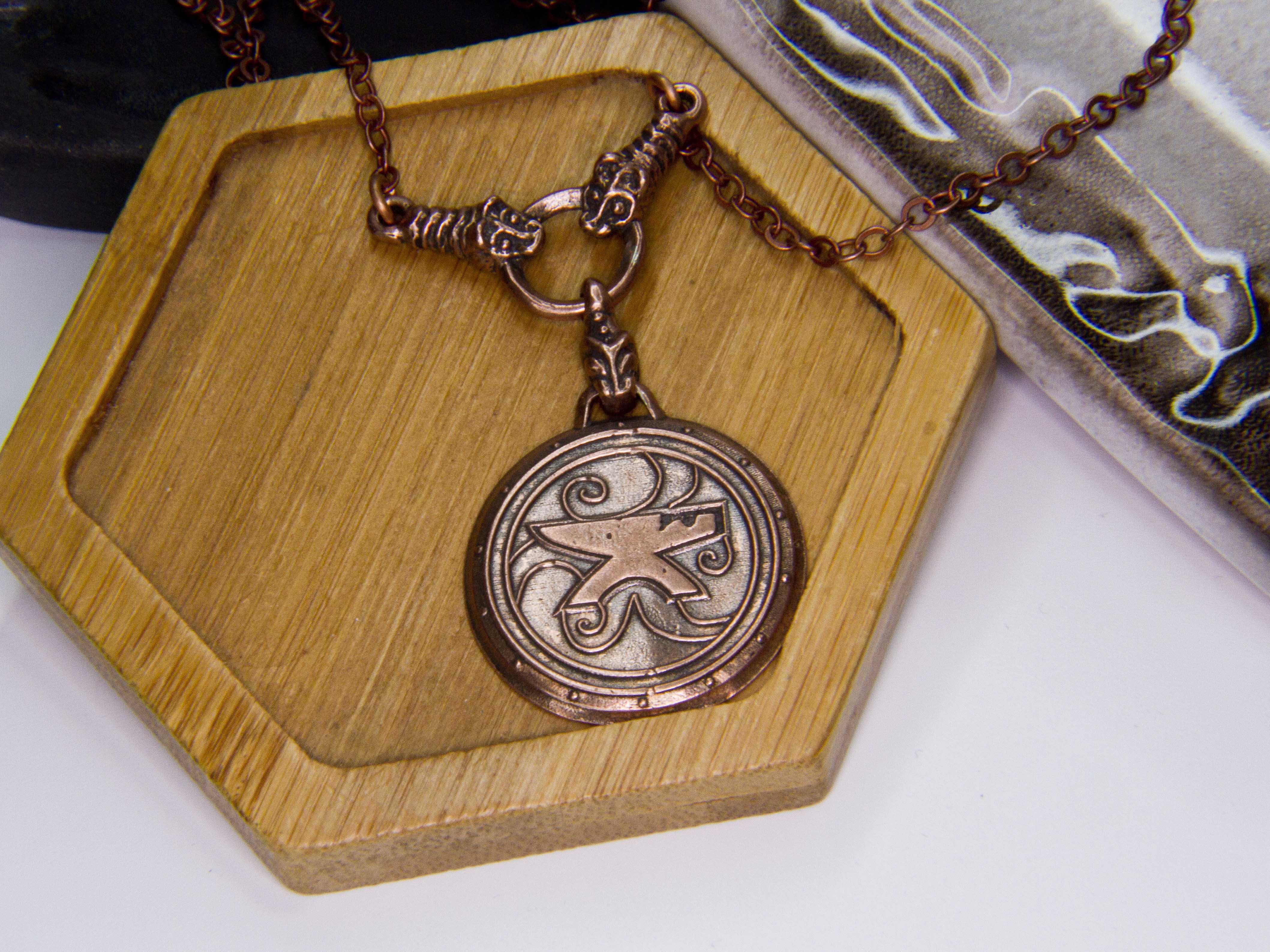 Amulet of Zenithar / The elder Scrolls jewelry / Skyrim, ob Inspire Uplift